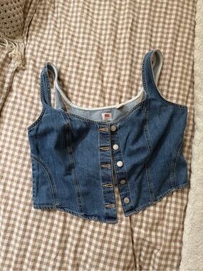 Levi's Dark denim vest